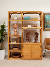 Load image into Gallery viewer, Bamboo Vintage Bar Shelf Etagere