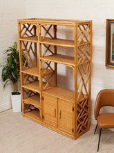 Load image into Gallery viewer, Bamboo Vintage Bar Shelf Etagere