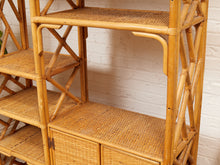 Load image into Gallery viewer, Bamboo Vintage Bar Shelf Etagere