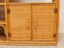 Load image into Gallery viewer, Bamboo Vintage Bar Shelf Etagere