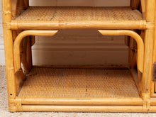 Load image into Gallery viewer, Bamboo Vintage Bar Shelf Etagere