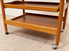 Load image into Gallery viewer, Danish Modern Teak Bar Cart