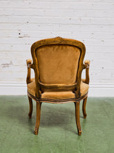 Load image into Gallery viewer, Pair of French Louis XV Style Giltwood Chairs
