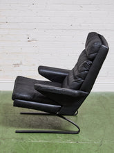 Load image into Gallery viewer, 1970’s Leather Lounger Armchair by Reinhold