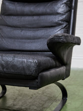 Load image into Gallery viewer, 1970’s Leather Lounger Armchair by Reinhold
