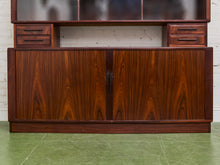 Load image into Gallery viewer, Rosewood Vintage Danish Modern Hutch
