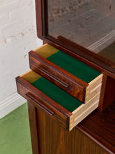 Load image into Gallery viewer, Rosewood Vintage Danish Modern Hutch