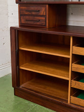Load image into Gallery viewer, Rosewood Vintage Danish Modern Hutch