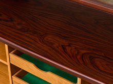 Load image into Gallery viewer, Rosewood Vintage Danish Modern Hutch