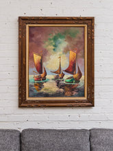 Load image into Gallery viewer, Grand Finale Nautical Oil Painting