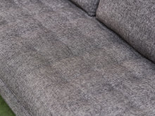 Load image into Gallery viewer, Gray Channeled Apartment Sofa