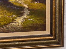 Load image into Gallery viewer, Golden Path to Alpine Stillness Framed Oil Landscape