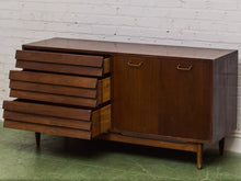 Load image into Gallery viewer, Merton Gershun for American of Martinsville Mid Century Lowboy Credenza