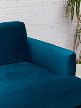 Load image into Gallery viewer, Michonne with Cuddle Chaise and Ottoman in Royale Peacock