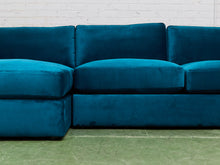 Load image into Gallery viewer, Michonne with Cuddle Chaise and Ottoman in Royale Peacock