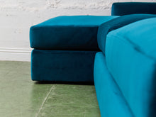 Load image into Gallery viewer, Michonne with Cuddle Chaise and Ottoman in Royale Peacock