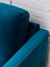 Load image into Gallery viewer, Michonne with Cuddle Chaise and Ottoman in Royale Peacock