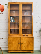 Load image into Gallery viewer, Vintage Mid-Century Narrow Hutch Display Case