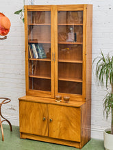 Load image into Gallery viewer, Vintage Mid-Century Narrow Hutch Display Case