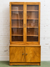 Load image into Gallery viewer, Vintage Mid-Century Narrow Hutch Display Case