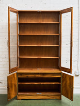 Load image into Gallery viewer, Vintage Mid-Century Narrow Hutch Display Case