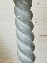 Load image into Gallery viewer, Michael Taylor Plaster Spiral Floor Lamp Circa 1980s Postmodern