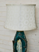 Load image into Gallery viewer, Vintage Italian Marcelo Fantoni Glazed Ceramic Character Lamp