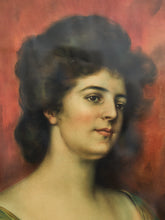 Load image into Gallery viewer, Antique Lithograph of Woman by Carle John Blenner
