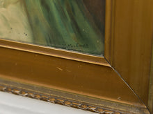 Load image into Gallery viewer, Antique Lithograph of Woman by Carle John Blenner