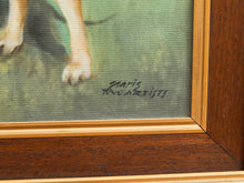 Load image into Gallery viewer, Signed Oil Painting of a Great Dane by Maris Kucarts – Framed Portrait