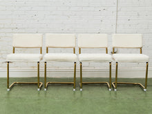 Load image into Gallery viewer, Corduroy Cream, Cantilever Chair