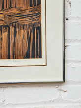 Load image into Gallery viewer, Signed Coastal Bird Serigraph – Mid-Century Modern Framed