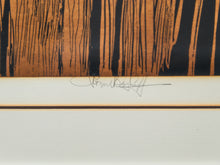 Load image into Gallery viewer, Signed Coastal Bird Serigraph – Mid-Century Modern Framed