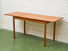 Load image into Gallery viewer, Danish Teak Desk with Drop Leaf