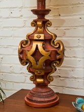Load image into Gallery viewer, Mid Century Regency Lamp