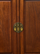 Load image into Gallery viewer, Asian Antique Solid Rosewood Credenza with Brass Hardware