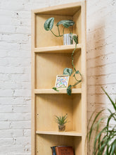 Load image into Gallery viewer, Oak Corner Shelf