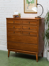 Load image into Gallery viewer, Dixie Mid Century Highboy Dresser