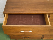 Load image into Gallery viewer, 8 Drawer Mid Century Dresser