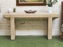 Load image into Gallery viewer, Concrete Plaster Post Modern Entry Table