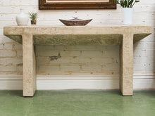 Load image into Gallery viewer, Concrete Plaster Post Modern Entry Table