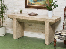 Load image into Gallery viewer, Concrete Plaster Post Modern Entry Table
