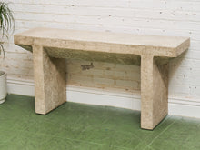 Load image into Gallery viewer, Concrete Plaster Post Modern Entry Table