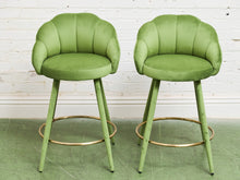 Load image into Gallery viewer, Apple Green Counter Stool