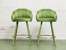 Load image into Gallery viewer, Apple Green Counter Stool