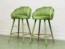 Load image into Gallery viewer, Apple Green Counter Stool