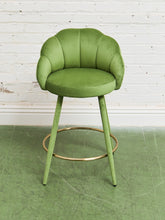 Load image into Gallery viewer, Apple Green Counter Stool