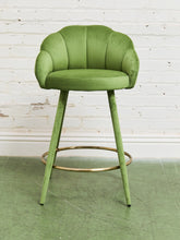 Load image into Gallery viewer, Apple Green Counter Stool