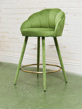 Load image into Gallery viewer, Apple Green Counter Stool