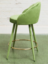 Load image into Gallery viewer, Apple Green Counter Stool